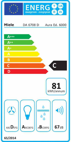 Miele DA6708D Hotă Insulă 100cm Gri cu Wi-Fi