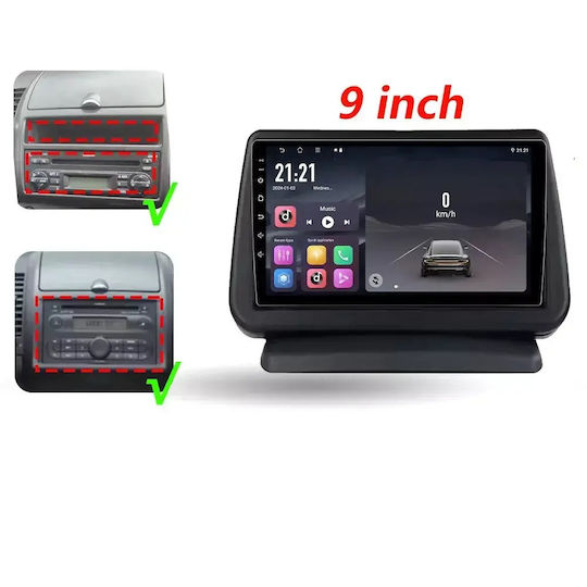 Ηχοσύστημα Αυτοκινήτου για Nissan Note 2004-2011 (Bluetooth/USB/WiFi/GPS/Apple-Carplay/Android-Auto) με Οθόνη Αφής 9"