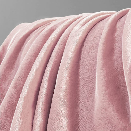 Διπλή 200x210εκ. Dusty Rose