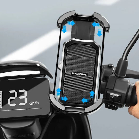 Rockbros 25210032001 Black Bicycle Phone Holder