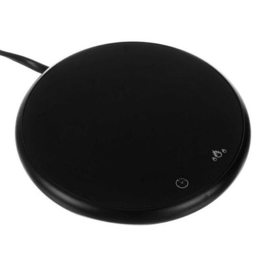 Set Încălzitor Electric Bază Cană 2 Programe de Încălzire Negru