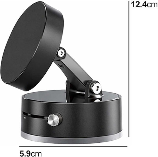 Avizar Drehbare Magnetische Handyhalterung Saugnapf Auto Tisch Schwarz