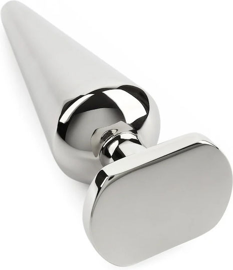 Steel Large Silver Anal Plug