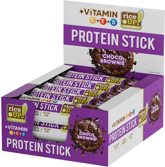 RiceUp Batoane cu 30% Proteină și Aromă Energy 15x40g