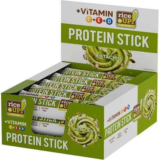 RiceUp Batoane cu 30% Proteină și Aromă Energy 15x40g