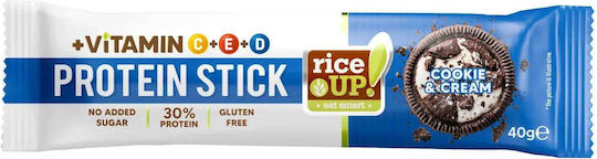 RiceUp Бара с 30% Протеин и Вкус Енерджи 40гр