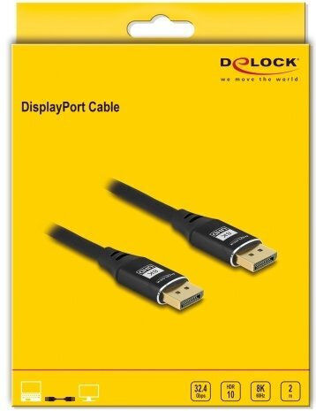 DeLock Cable DisplayPort Male - 3m Black