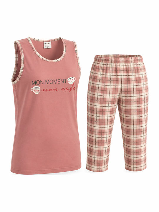 MISS MELINA Summer Women's Pyjama Set Apple Green