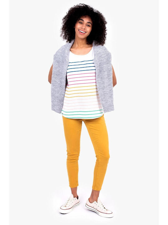 Women's Jean Pants in Slim Fit Yellow
