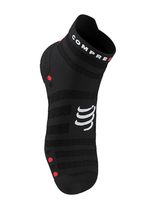 Compressport Racing Ultralight Low Sportliche Socken Lauf Schwarz 1 Paar