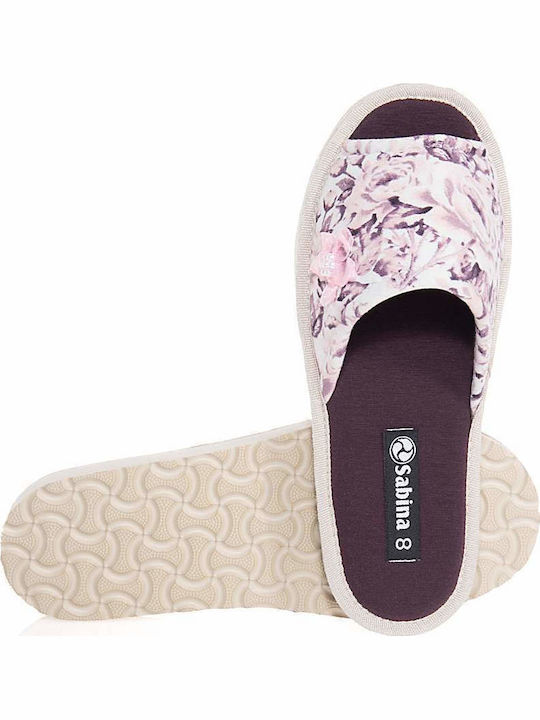 Sabina Women's Slippers Burgundy