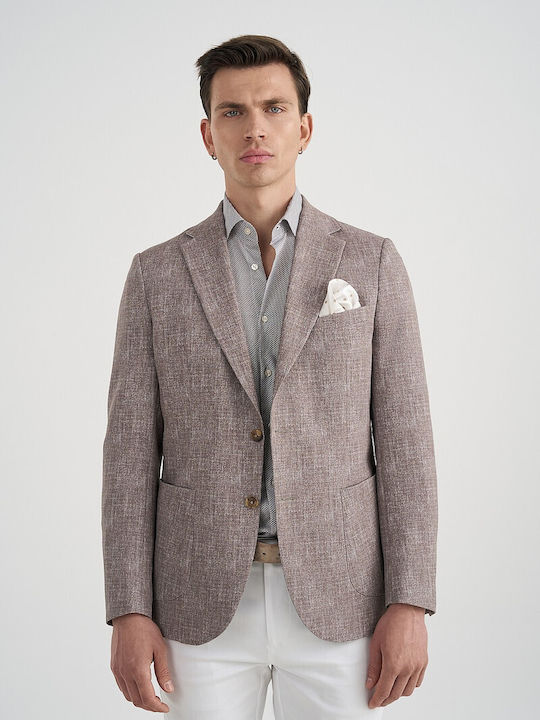 Men’s Beige Suit Jacket