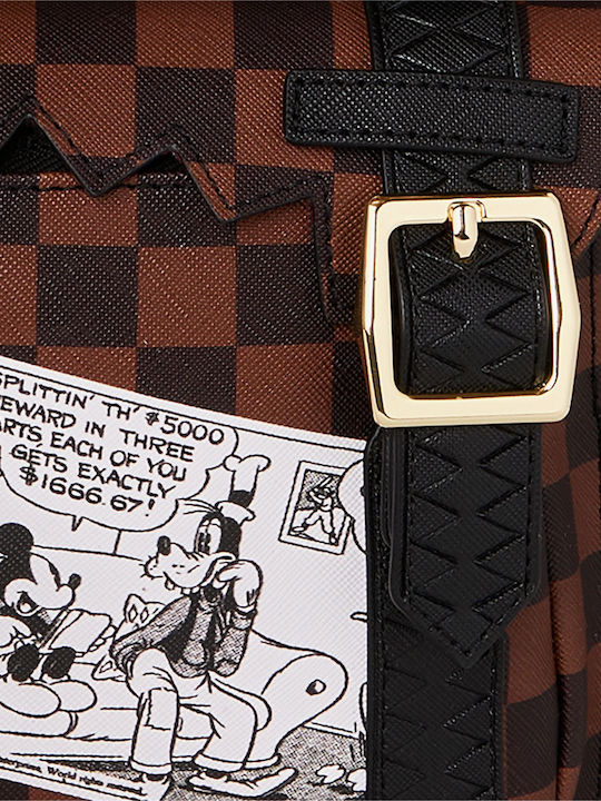 Sprayground School Brown Backpack Bag