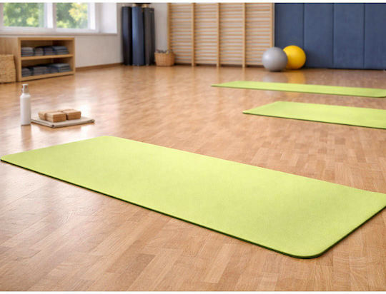 Verk Group Saltea de Gimnastică Pilates Verde (183x60cm)