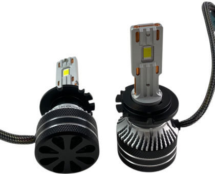 LED Car Lamps D1S D2S D2R D3S D4S 12V Streetech Model STN2 150000 Lux 45 Watt Canbus 6000K 1500% More Intense Brightness 2 Pieces