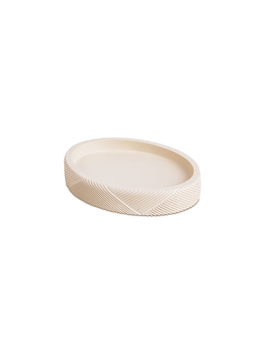 Seifenschale aus Beige Harz 4610008120684