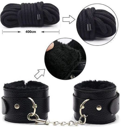 BDSM Kit σε Μαύρο Χρώμα