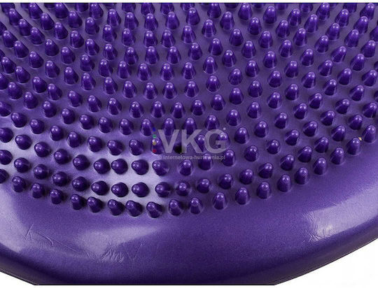 Verk Group Balancekissen Lila mit Durchmesser 32cm