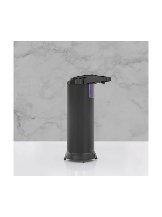 Dispenser Μεταλλικό με Αυτόματο Διανομέα Μαύρο 220ml