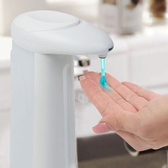 Дозатор Пластмасов с Автоматичен Дистрибутор Бял 360ml