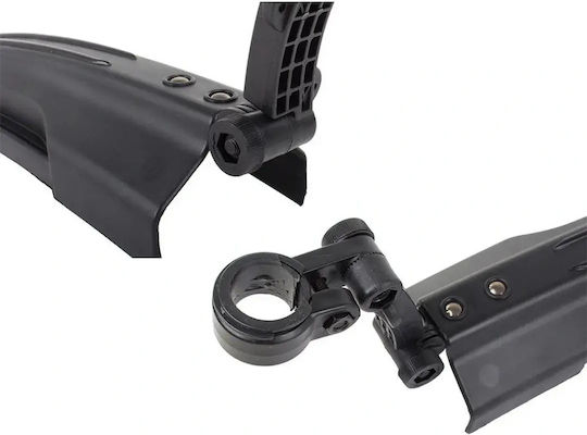 Bicycle Mudguards Set Front Rear Wheels 24-28" Black