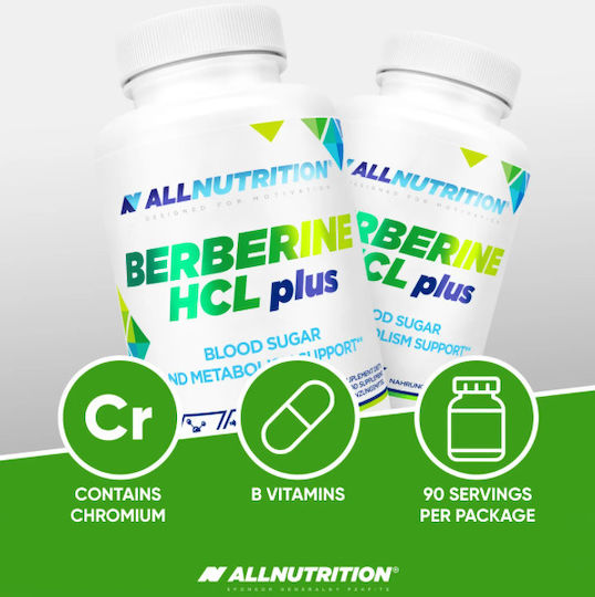 AllNutrition Berberine Hcl Plus 90 Mützen
