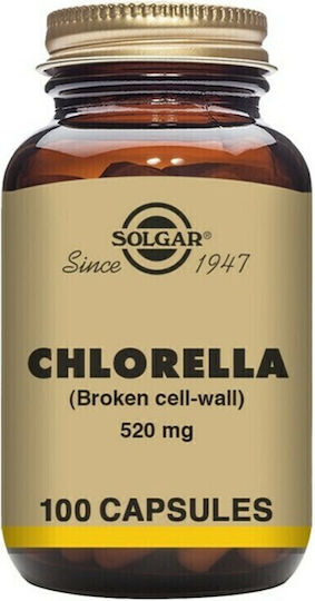 Solgar Chlorella 100 veg. Kappen
