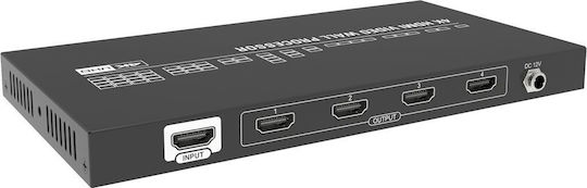 Vivolink Av Signal Transmission System Wall Video Processor Black 11 W
