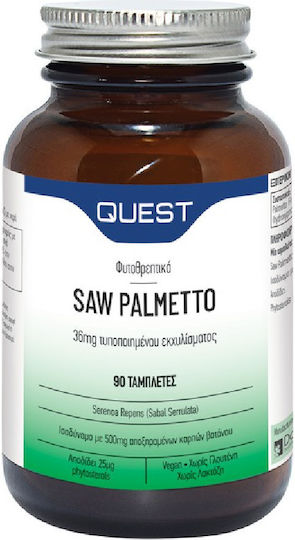 Quest Saw Palmetto 36mg 90 ταμπλέτες