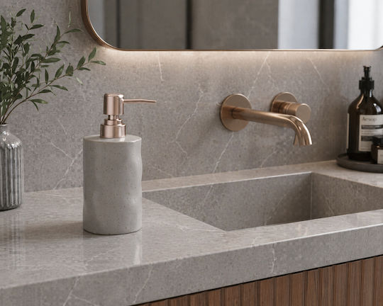 MRShome Ceramic Gray Dispenser 300ml