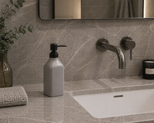 MRShome Ceramic Gray Dispenser 350ml