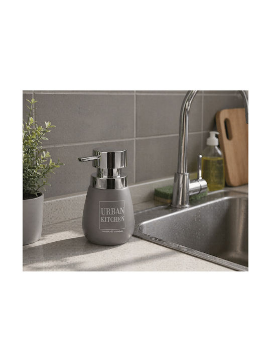 MRShome Dispenser Μεταλλικό Γκρι 300ml