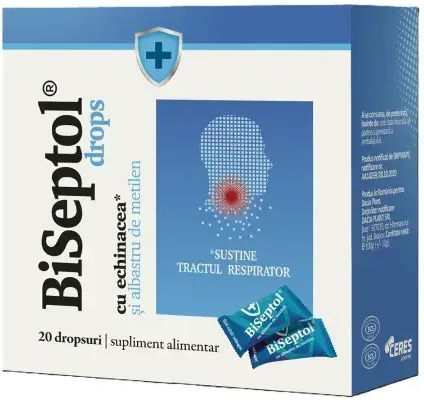 Picături Propolis Albastru de Metilen Biseptol 100g