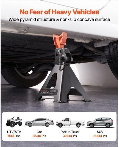 Vevor Vehicle Support Tripod With Lifting Capacity Up To 3 Tons