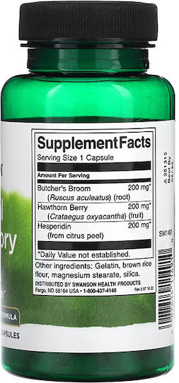 Swanson Herbal Circulatory Care 60 caps