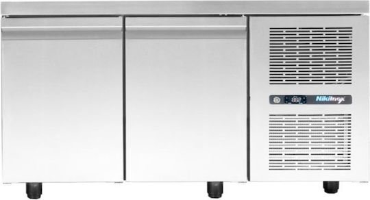 Niki Inox Commercial Freezer Bench With 2 Doors