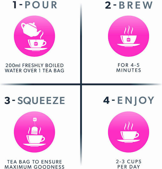 NutraTea Chamomile & Valerian 40gr 200ml 20 φακελίσκοι Chamomile & Valerian