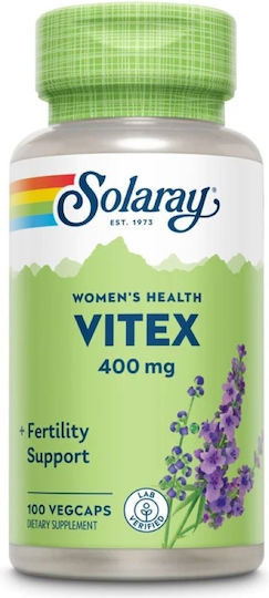 Solaray Agnus Castus 400mg 100 capsule veget
