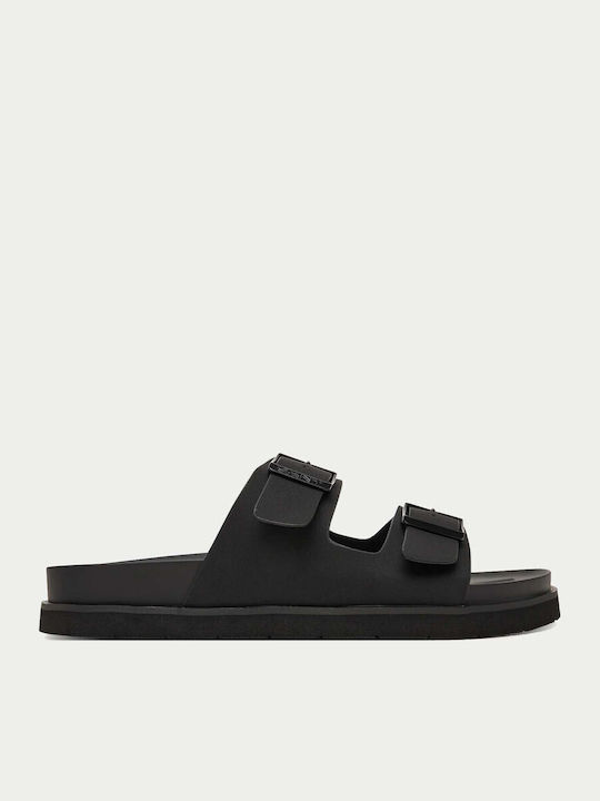 Palbuddy Men's Sandals in Black Colour