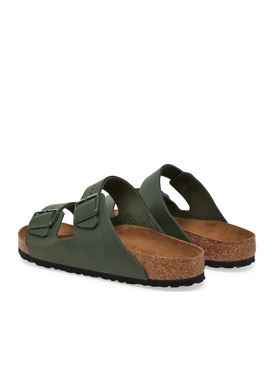 Arizona Leder Herrensandalen in Beige Farbe