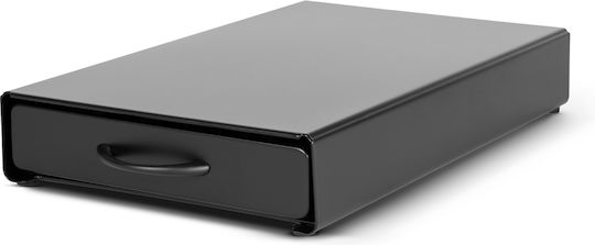 Nespresso Coffee Capsule Holder 50 Capsules Metal Drawer Matte Black Organizer Espresso Machine Nespresso Coffee Capsule Holder 50 Capsules Metal Drawer Matte Black Organizer Espresso Machine