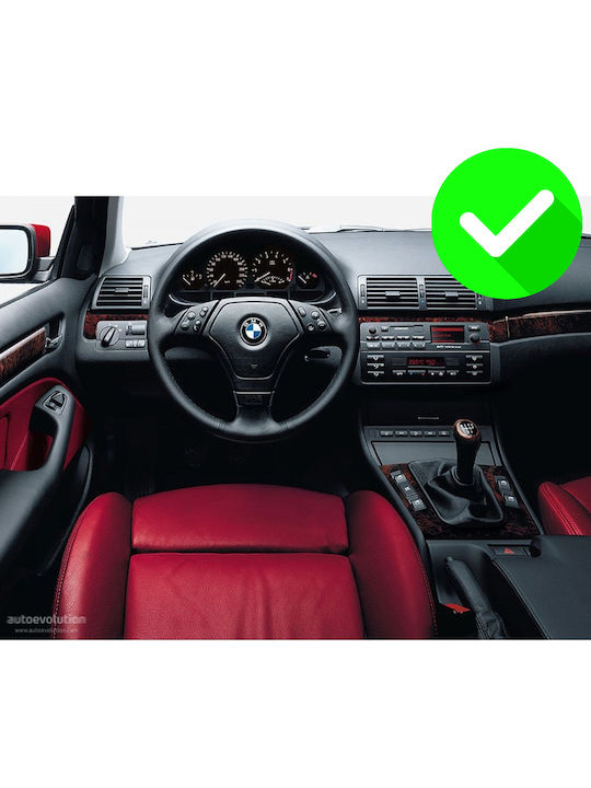 Carmedia Car Audio System for BMW Series 3 (E46) / E46 / Series 3 1998-2005 (Bluetooth/USB/WiFi/GPS/Apple-Carplay/Android-Auto) with Touch Screen 9"