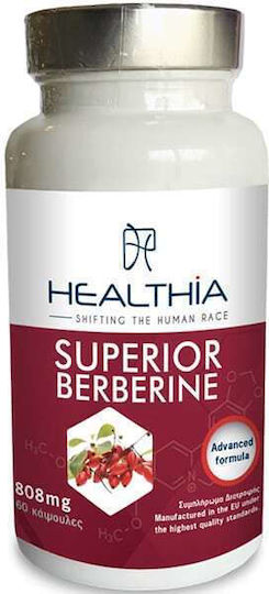 Healthia Superior Berberine 808mg 60 κάψουλες Κανέλα