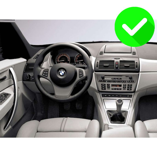 Carmedia Ηχοσύστημα Αυτοκινήτου για BMW X3 (E83) 2003-2010 (Bluetooth/USB/AUX/WiFi/GPS/Apple-Carplay/Android-Auto) με Οθόνη Αφής 11.5"