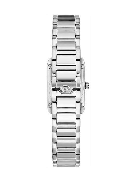 Philip Watch Damenuhr Batterie mit Silber Metall-Armband