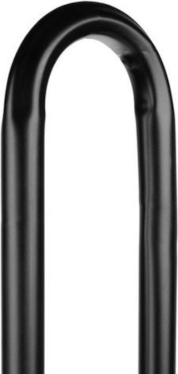 Freistehender Fahrradständer 75x40x37cm Schwarz