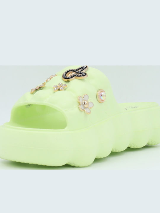 Flip Flops in Green Colour