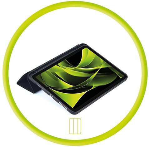 Mobile Origin Back Cover Ανθεκτική Μαύρη (iPad Air 13'' M2 2024/M3 2025)