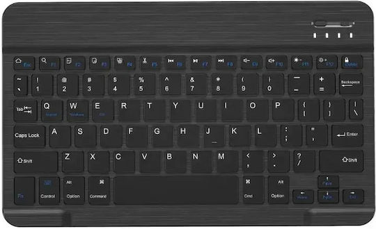 Wiwu Flip Cover με Πληκτρολόγιο στα Αγγλικά US Μαύρη (Universal 11")