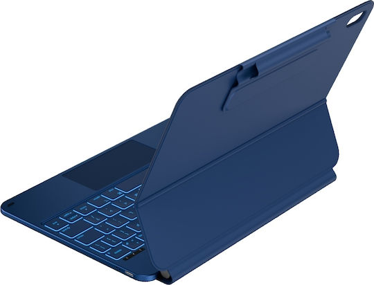 Typecase Case Edge Tastatur iPad 11'' (A16) 2025 iPad 10,9'' 2022 Pacific Blau Kb206-100-d-pbu-pbu-b-us-v5b